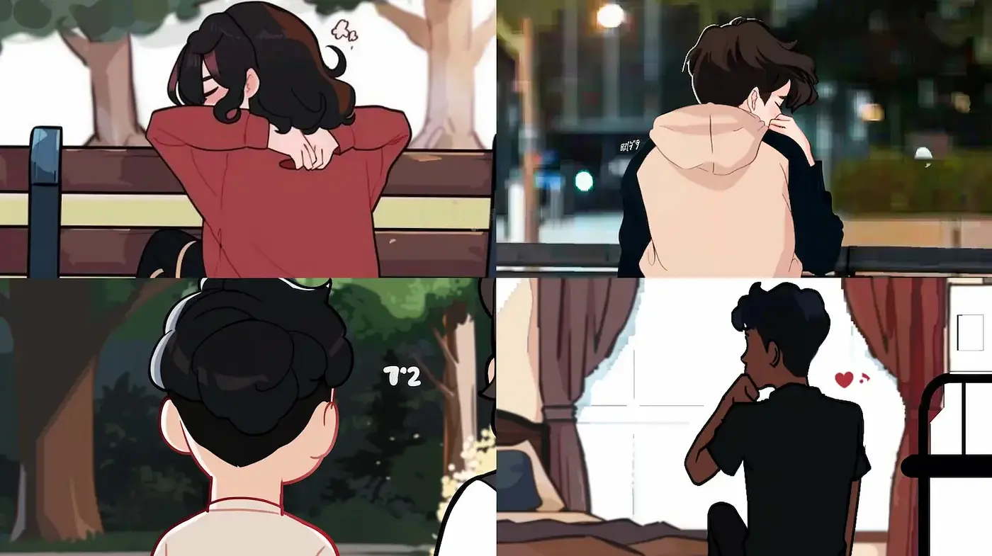 Stylized Emotional Expressiveness in Soft Color Palettes - Midjourney sref style
