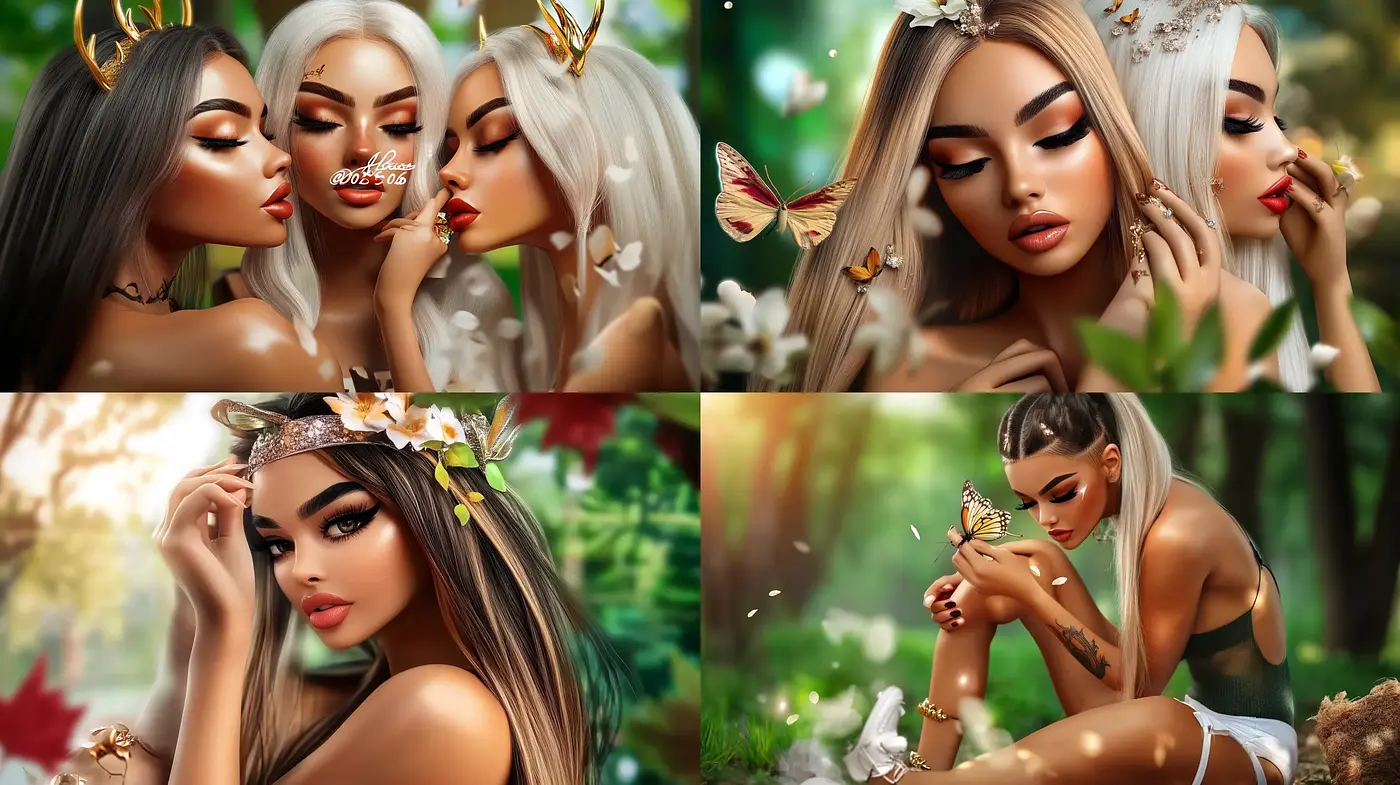 Enchanted Hyper-Realism with a Touch of Fantastical Glow - Midjourney sref style