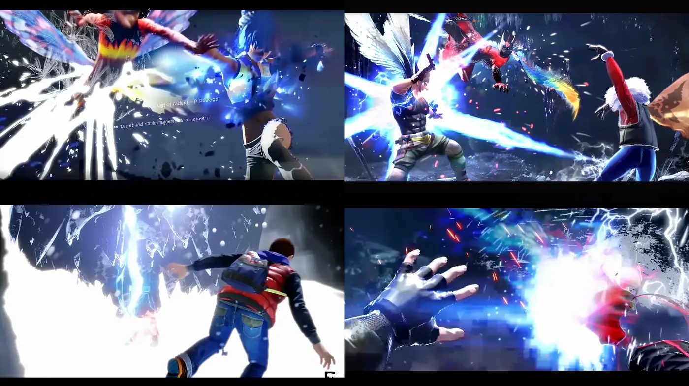 Dynamic Luminescence in Action: A Fusion of Vivid Energy and Detail - Midjourney sref style