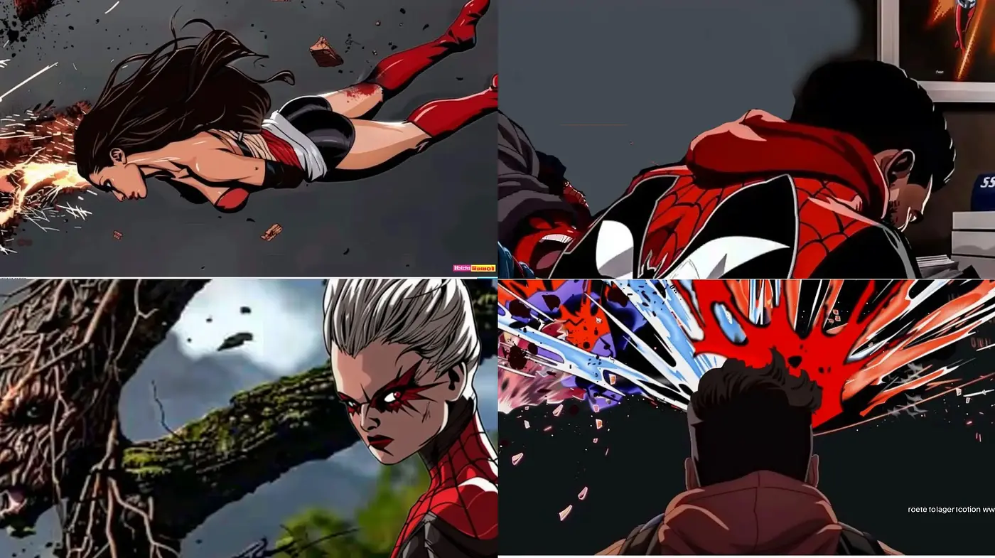 Dynamic Expressionist Comic Book Flair - Midjourney sref style