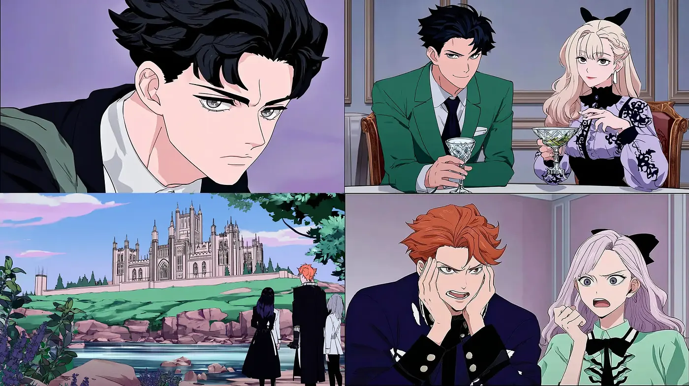 Striking anime-inspired aesthetics infused with dramatic storytelling elements - Midjourney sref style