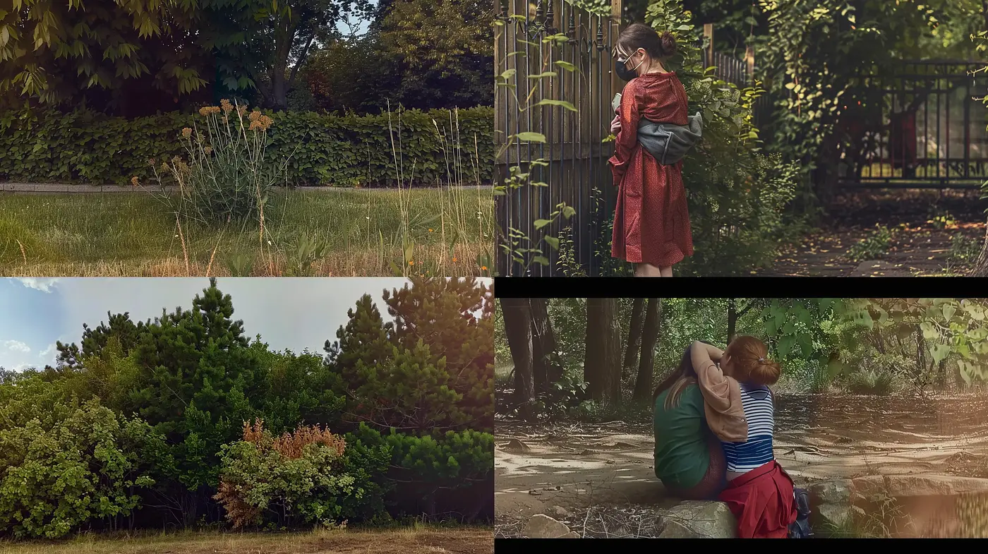 Consistent Tones in Earthy Cinematic Tableaux - Midjourney sref style