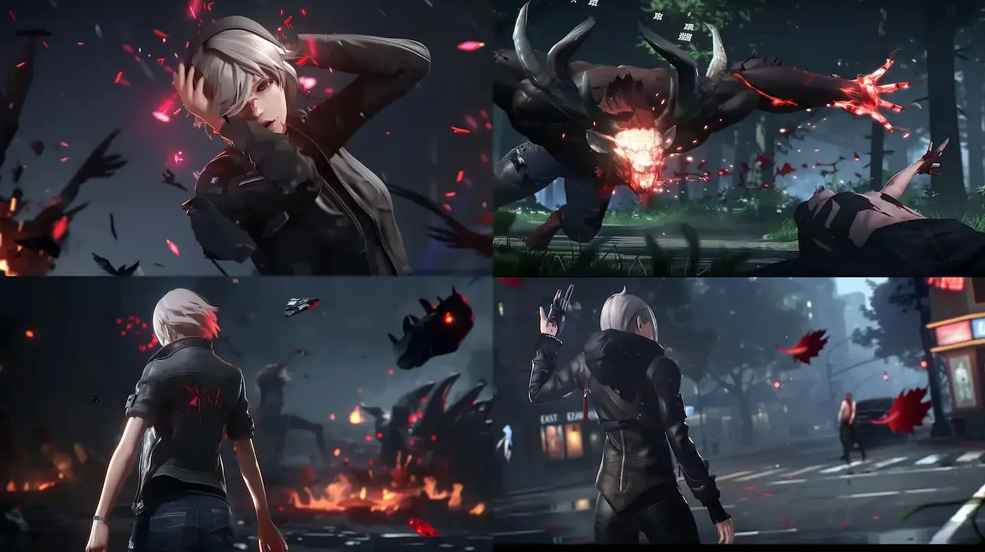 Dramatic and Intense Visuals with a Futuristic Edge - Midjourney sref style