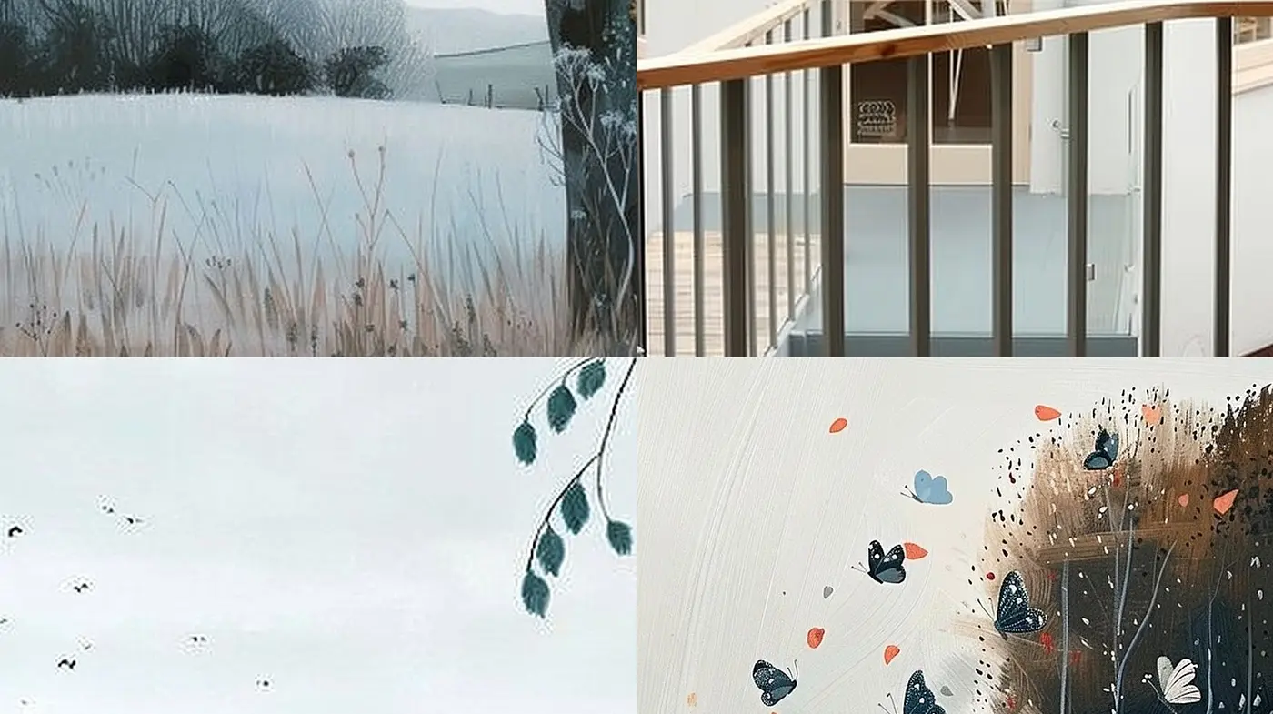 Serene Pastel Whispers: A Study of Subtle Hues and Gentle Textures in Artistic Expression - Midjourney sref style
