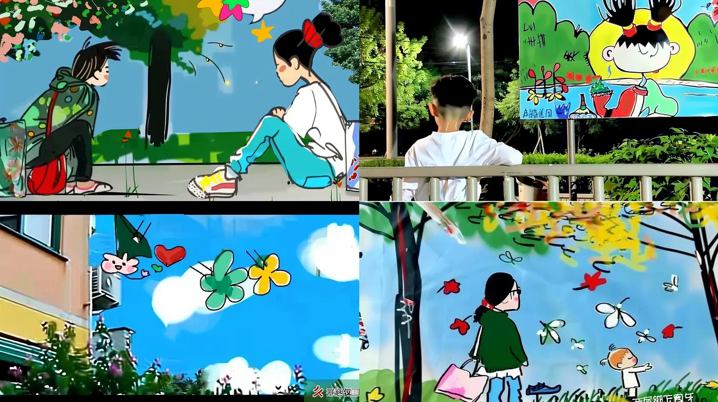 Vibrant Storybook Adventure: A Vivid Blending of Anime and Cartoonish Whimsy - Midjourney sref style