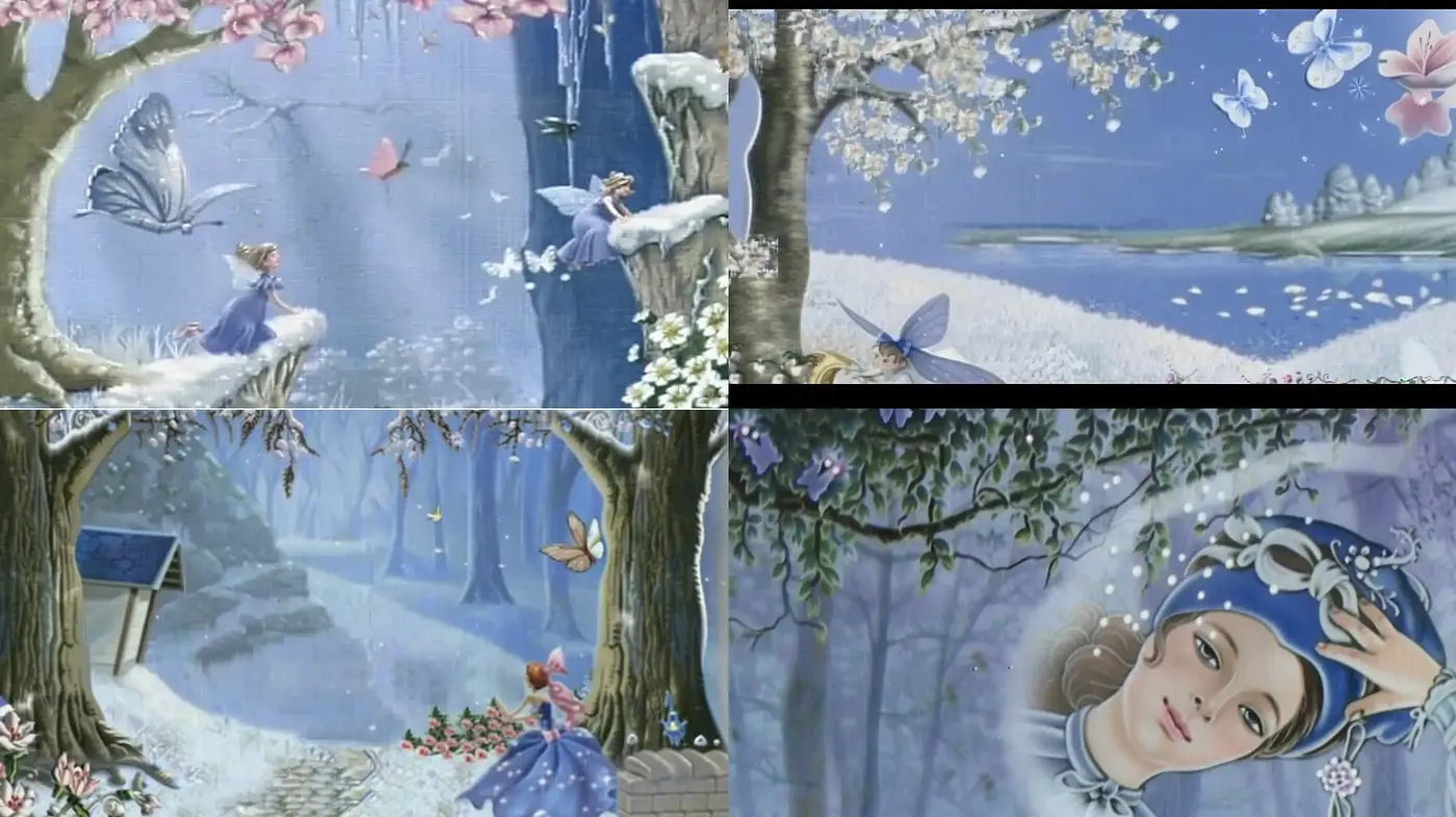 Ethereal Fairytale Dreamscapes with a Serene and Whimsical Ambiance - Midjourney sref style