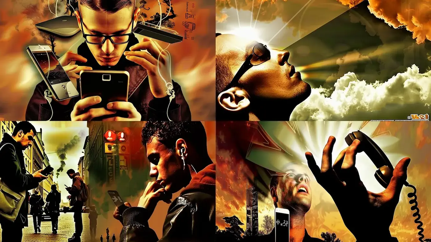 Futuristic Urban Portraits with Dramatic Lighting and High Contrast - Midjourney sref style