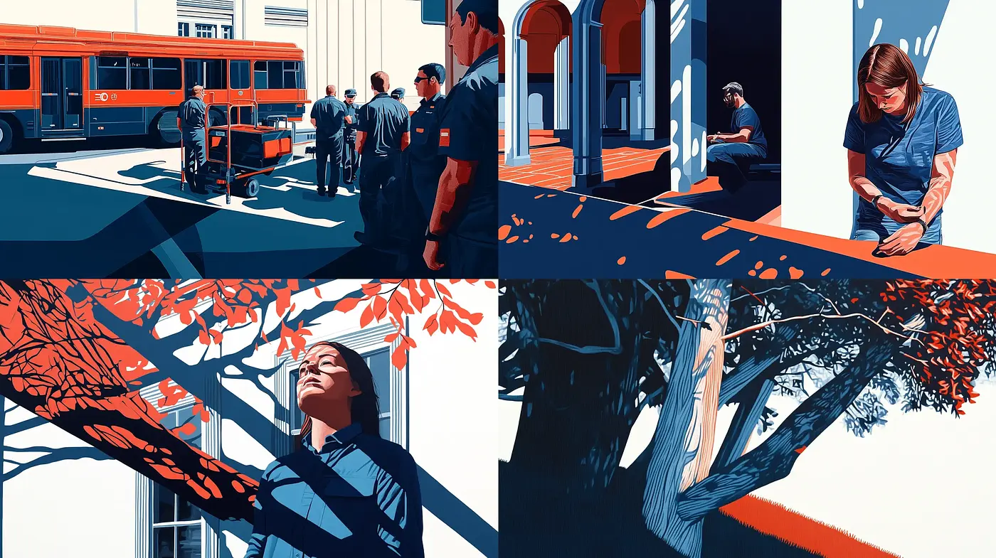 Contemporary Graphic Novel Illustrative Essence - Midjourney sref style