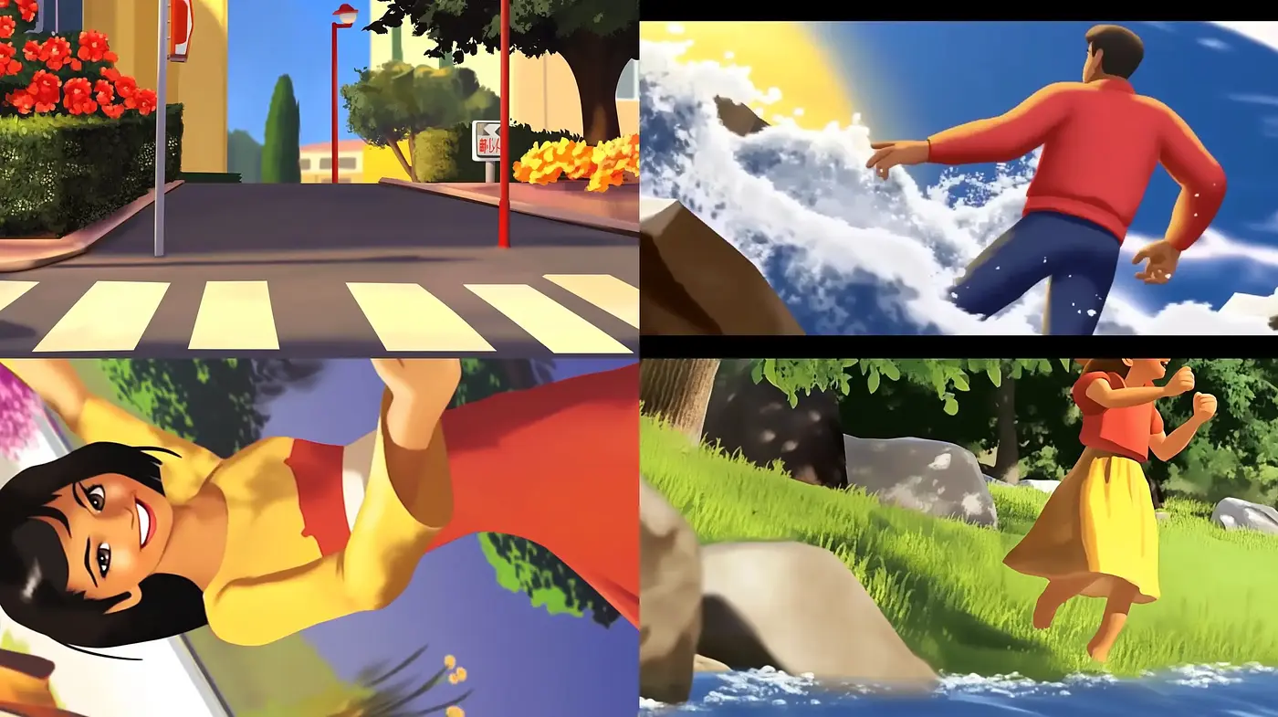 Bright and Harmonious Animation-Inspired Vignettes - Midjourney sref style