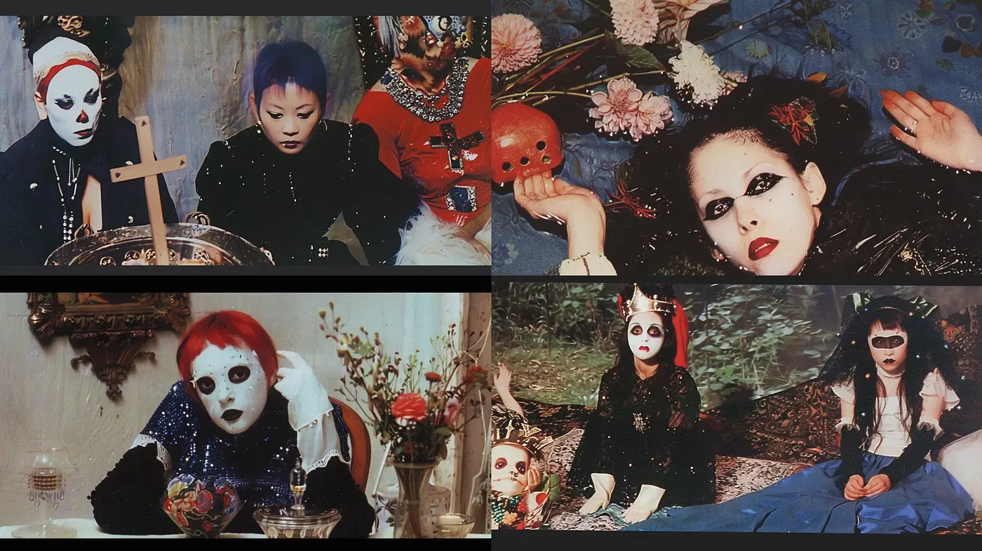 Eerie Baroque Revival with a Gothic Twist - Midjourney sref style