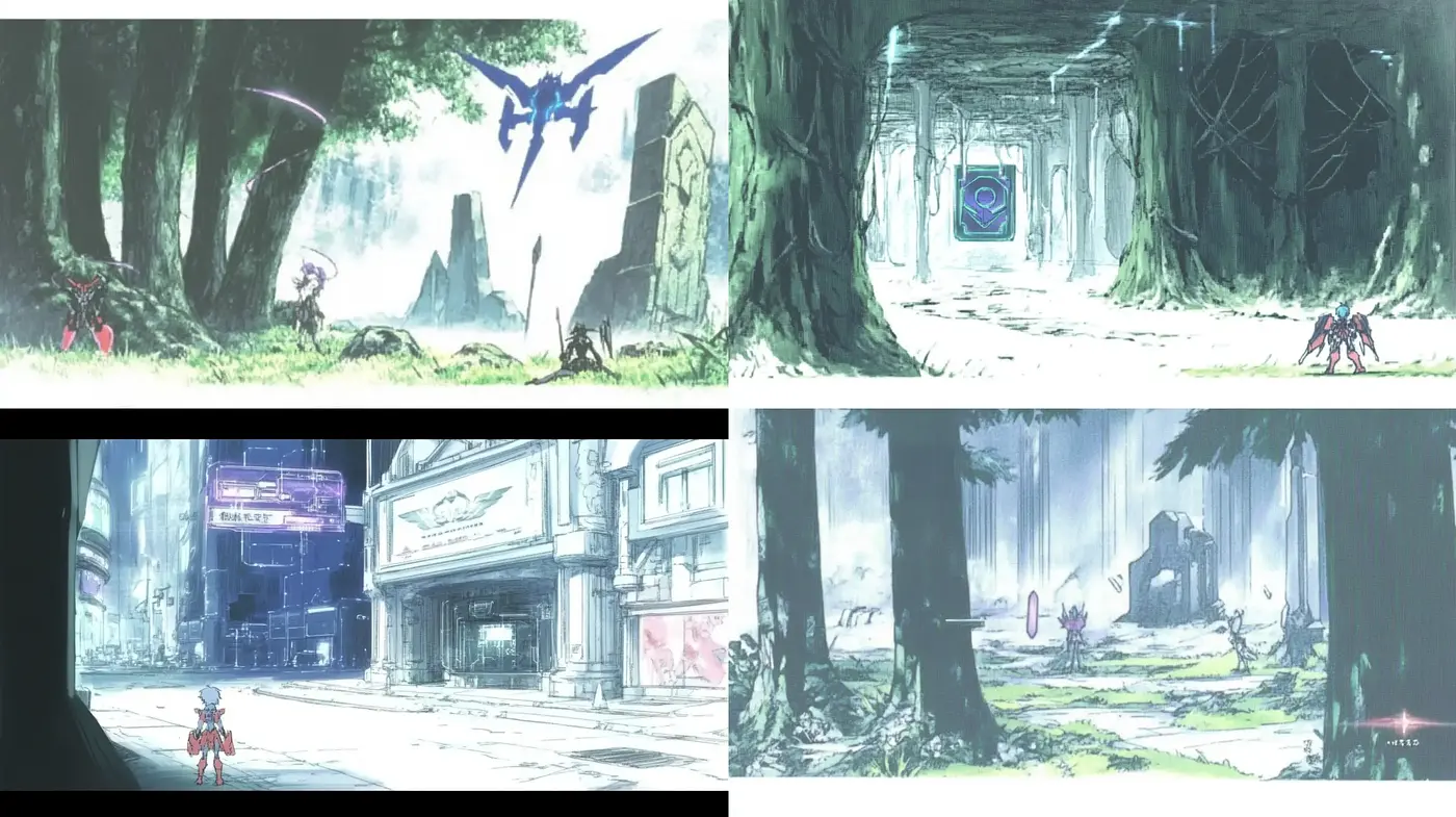 Ethereal Sci-Fi Dreamscape with Surreal Fantasy Undertones - Midjourney sref style