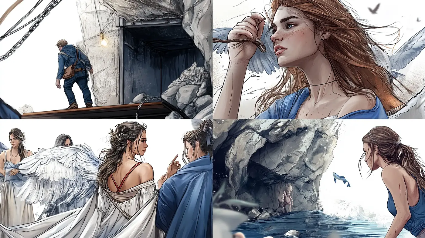 Ethereal Grace: A Harmonious Blend of Delicate Details and Dreamy Tones - Midjourney sref style