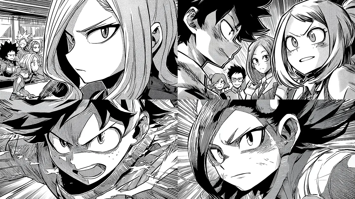 Dynamic and Intense Character Illustrations in High-Contrast Monochrome - Midjourney sref style