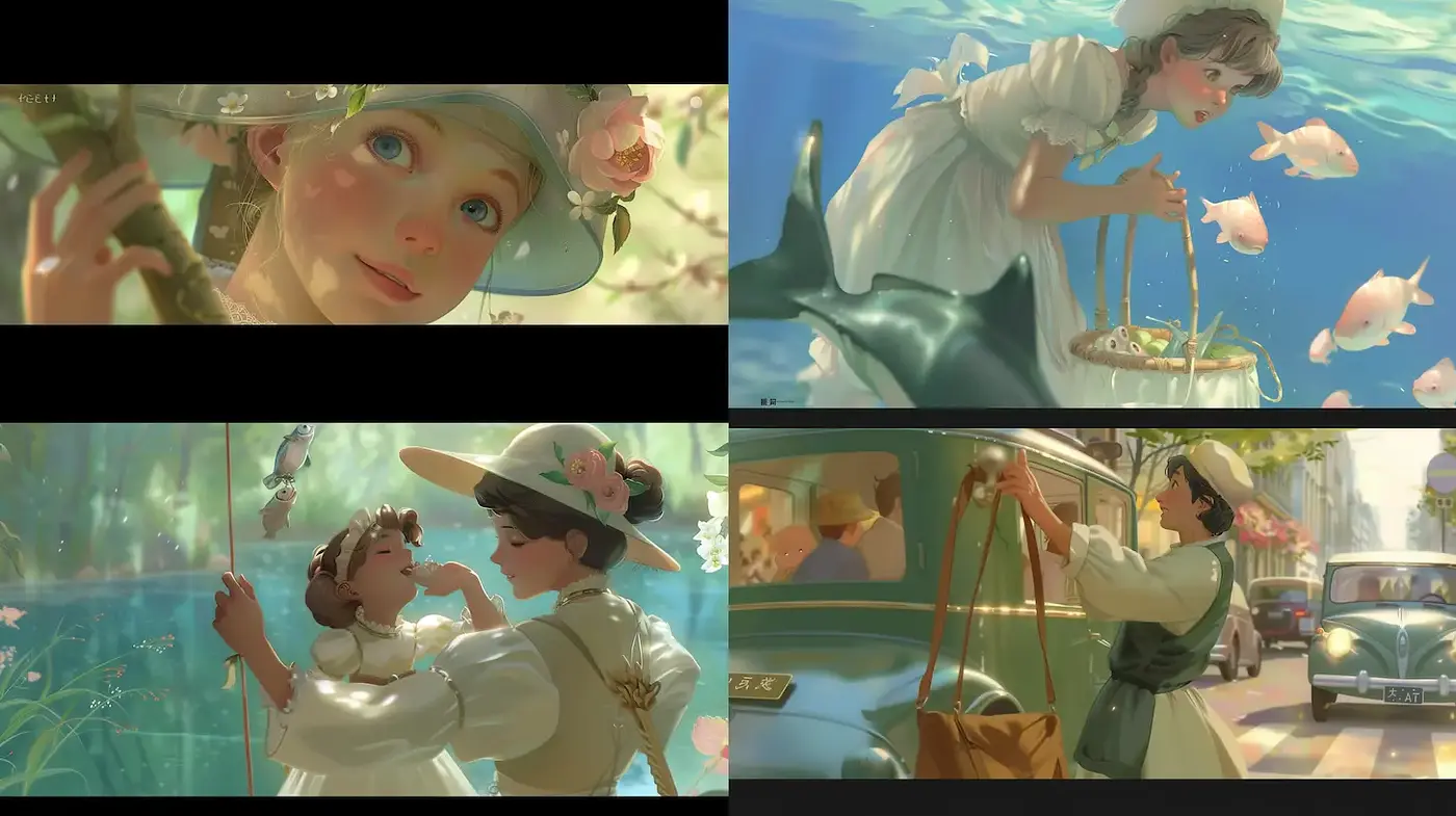 Charming and Whimsical Illustrations with a Dreamy Aesthetic - Midjourney sref style