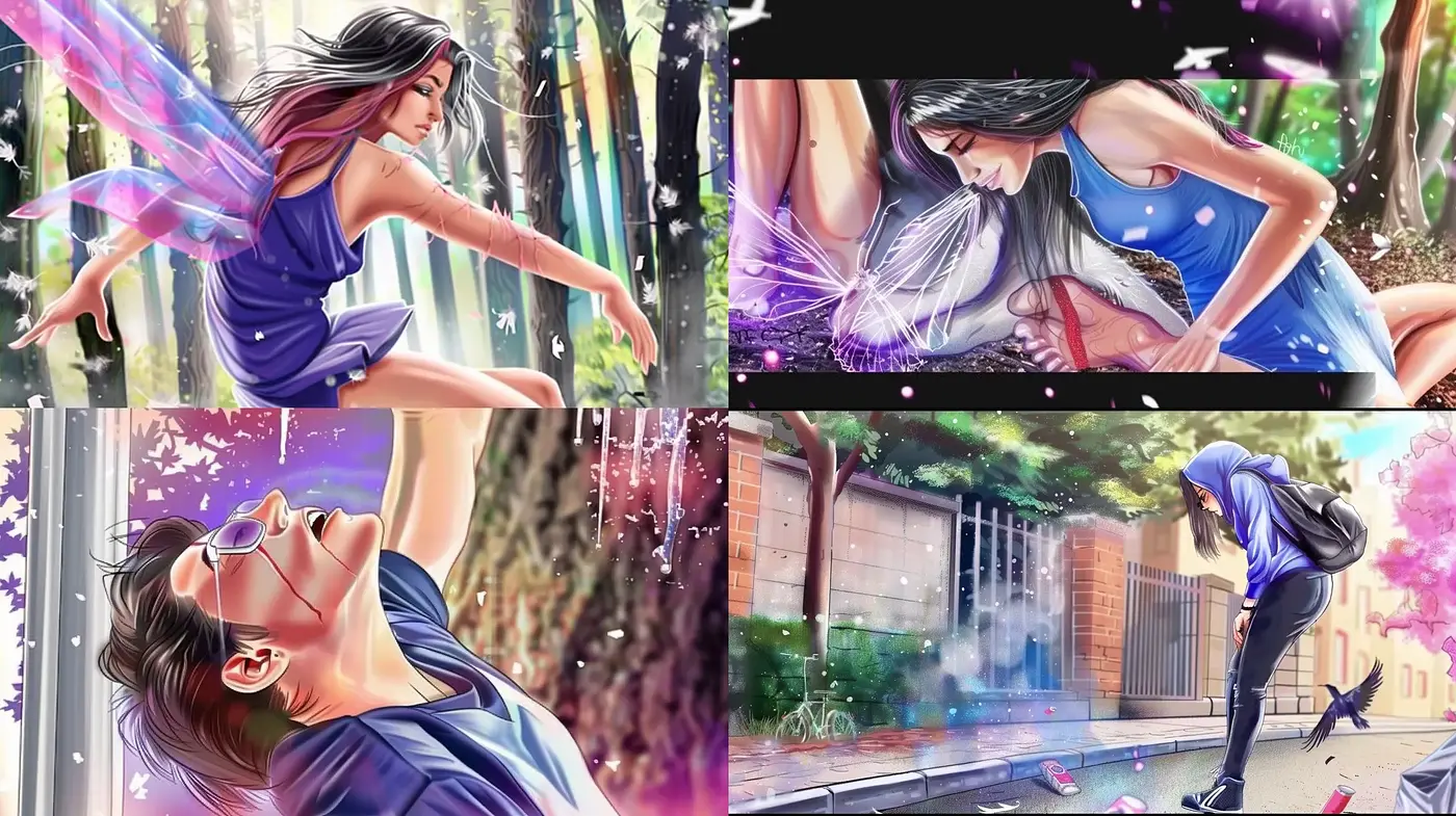 Ethereal Luminescence: Dreamy Digital Artistry - Midjourney sref style