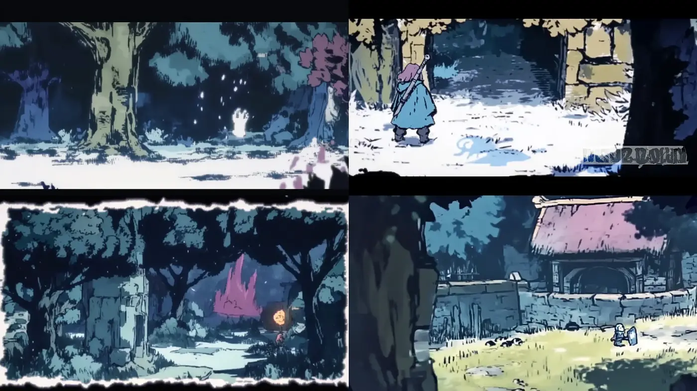 Ethereal Ghibli-esque Dreamscape with a Pastel Nocturne - Midjourney sref style