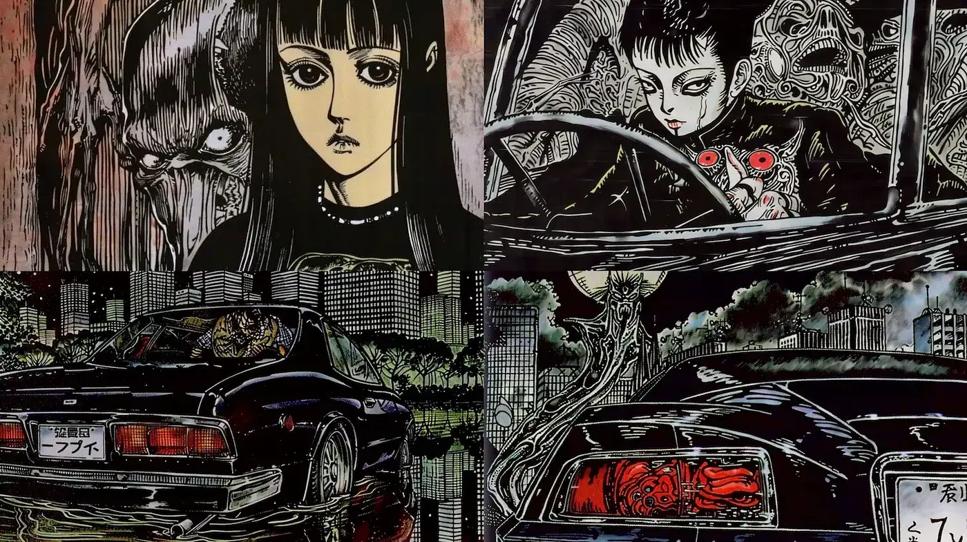 Nocturnal Elegance with Surrealist Undertones - Midjourney sref style