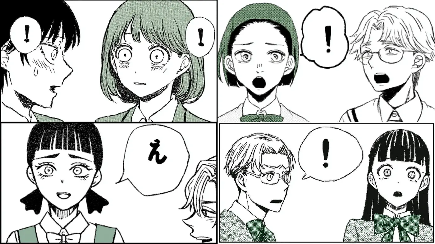 Anime-inspired monochromatic emotional expressions - Midjourney sref style