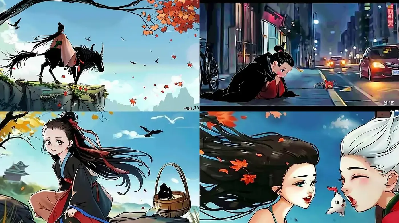 Dynamic and Expressive Art Style with a Blend of Traditional and Contemporary Elements - Midjourney sref style
