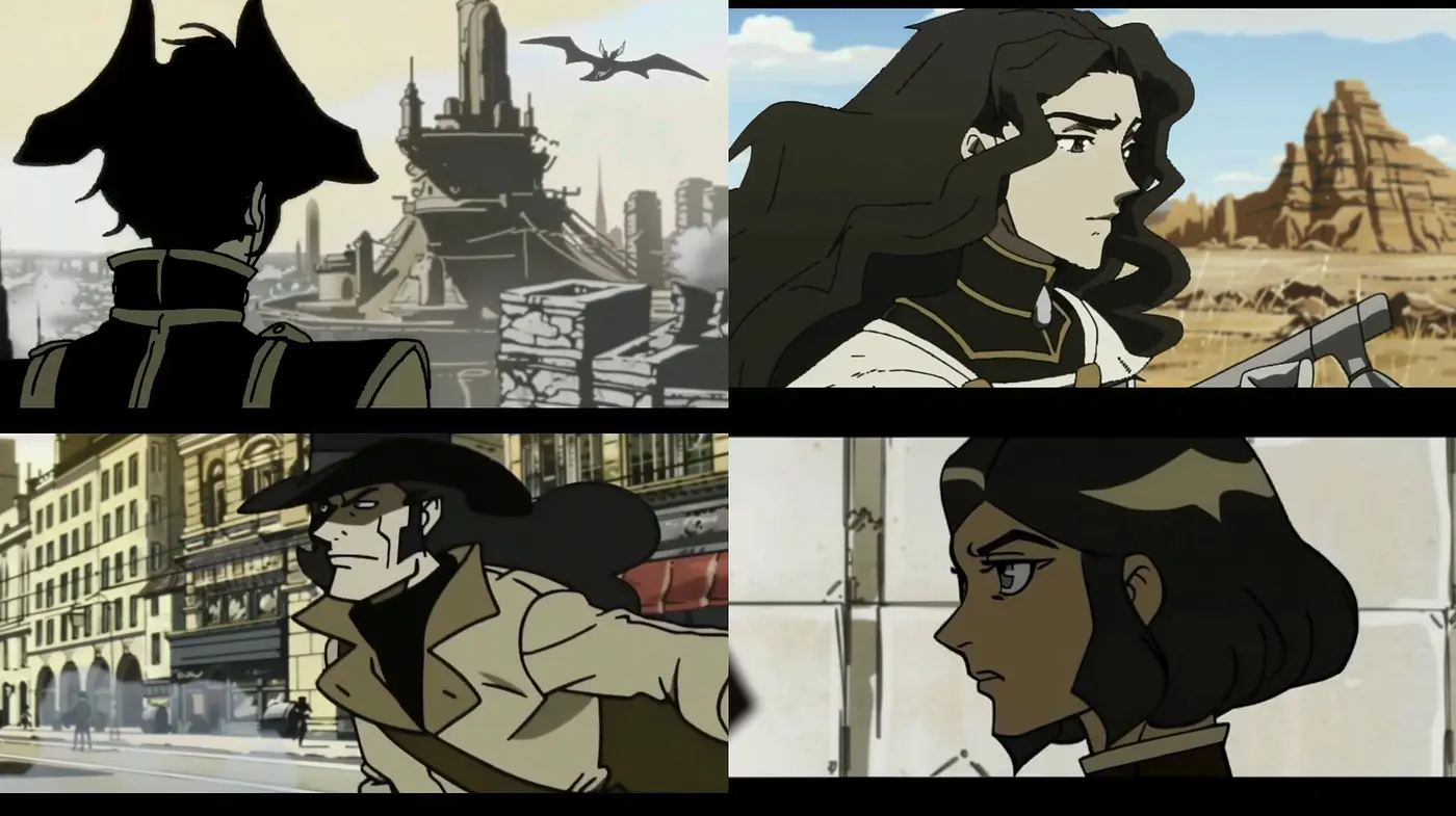 Uniformly Stylized Retrofuturistic Vignettes with Warm Sepia Overtones - Midjourney sref style