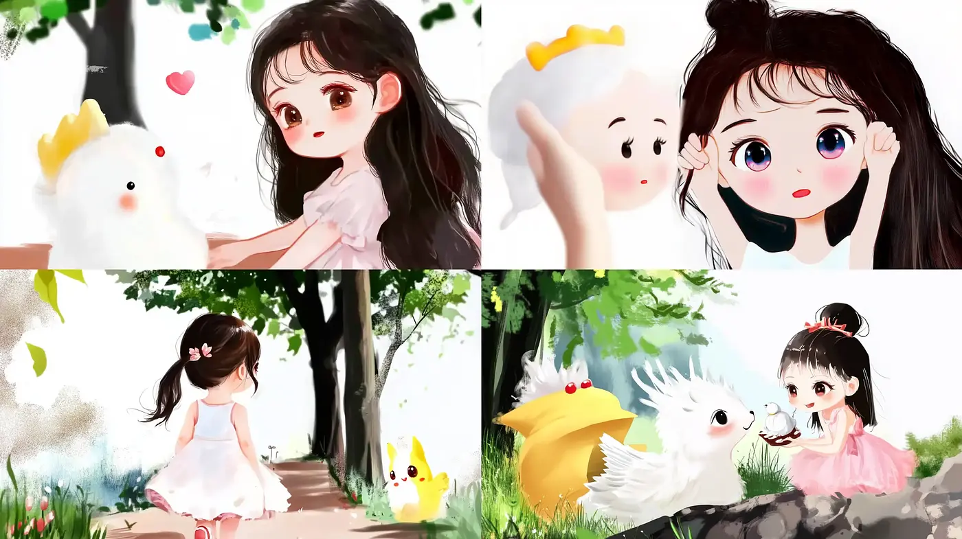 Enchanting Anime-Inspired Dreamscapes with Serene Pastel Tones - Midjourney sref style
