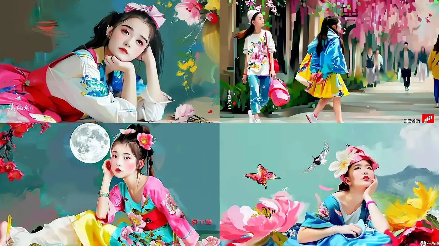 Vibrant, whimsical, and culturally rich visual narrative - Midjourney sref style