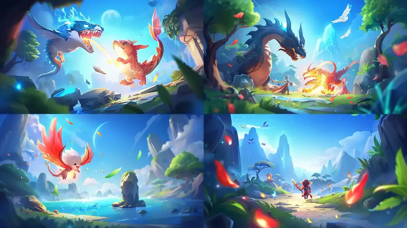 Ethereal Fantasy Panoramas with Luminous Overtones - Midjourney sref style