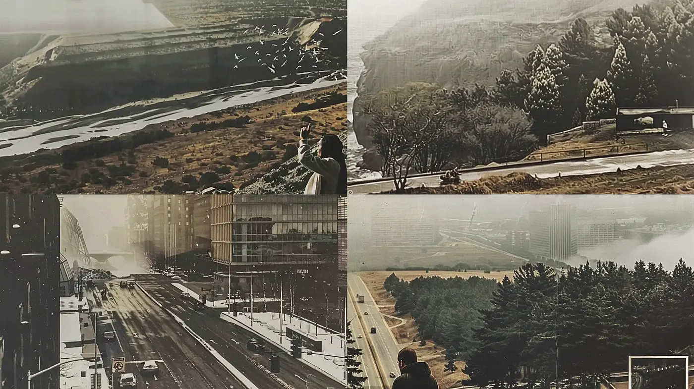 Vintage Cinematic Essence with Homogeneous Sepia Overtones - Midjourney sref style