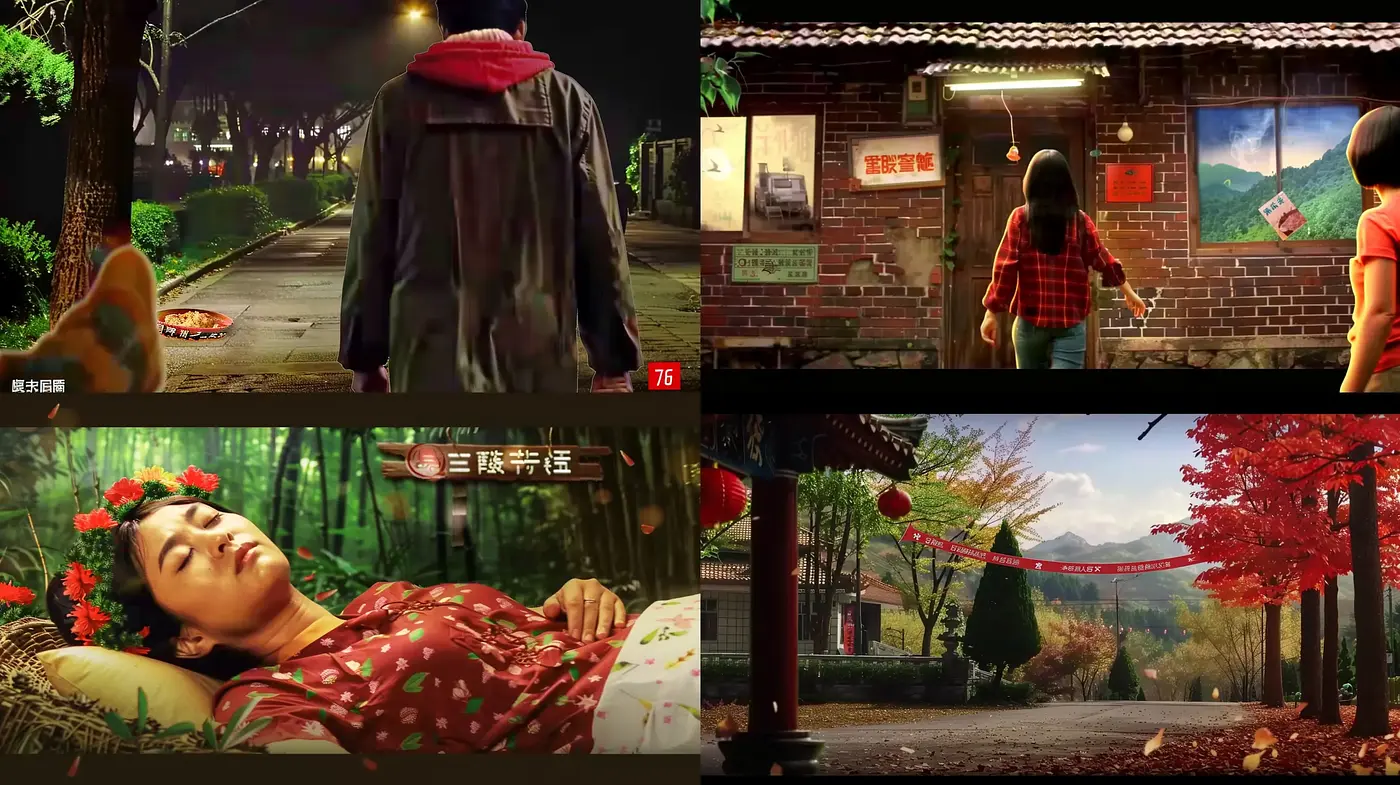 Harmonious Autumnal Hues in Cinematic Nostalgia - Midjourney sref style