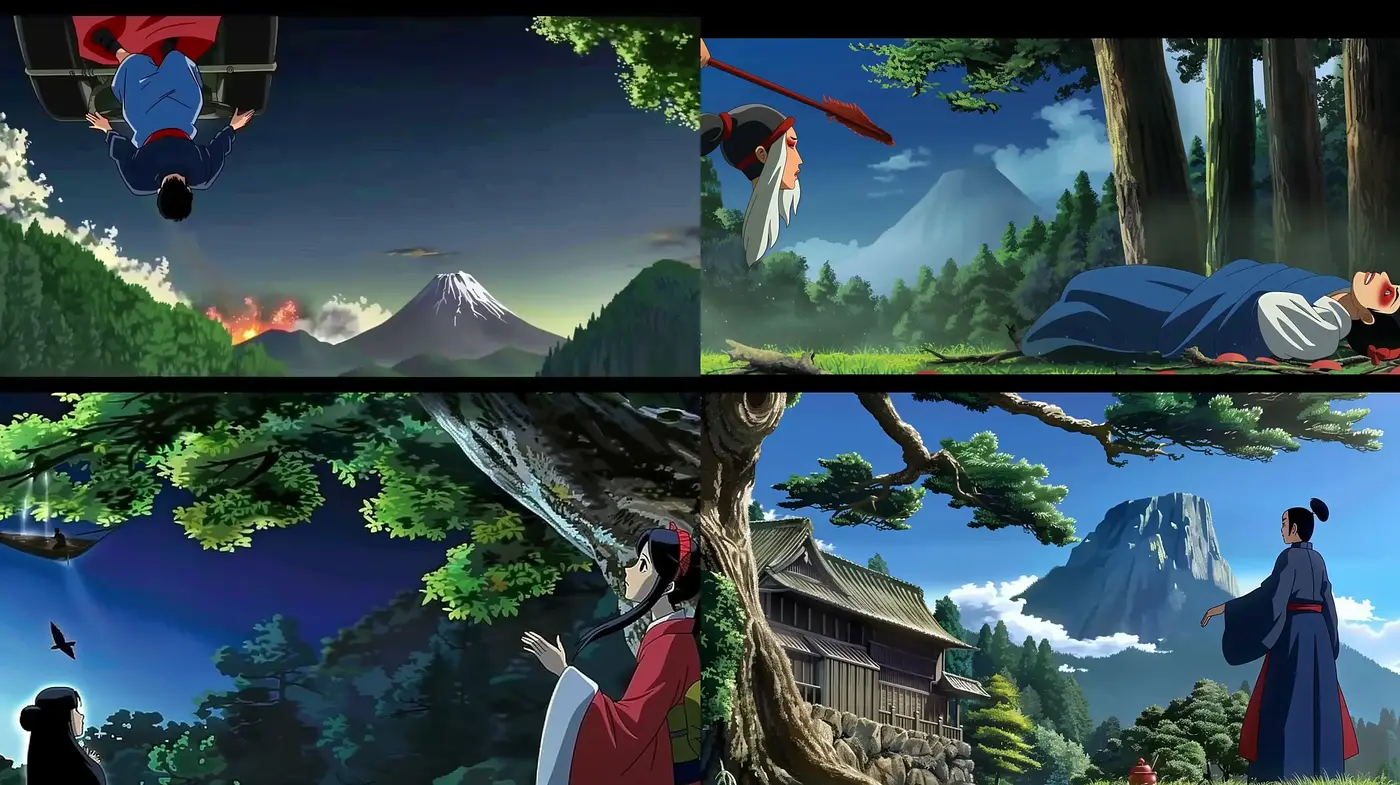 Ethereal Ghibli-Inspired Landscape Homage - Midjourney sref style