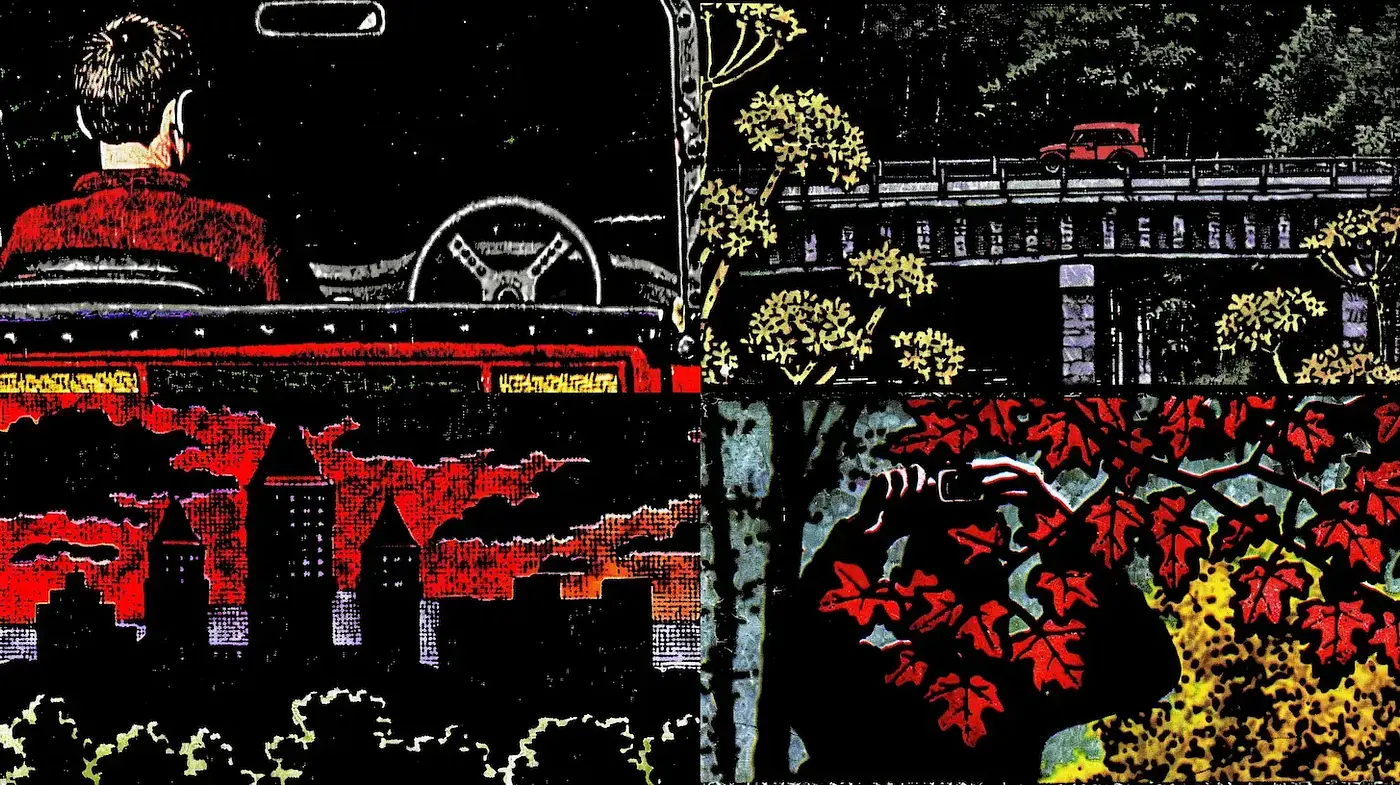 Subdued yet vibrant urban landscapes with a nostalgic touch - Midjourney sref style