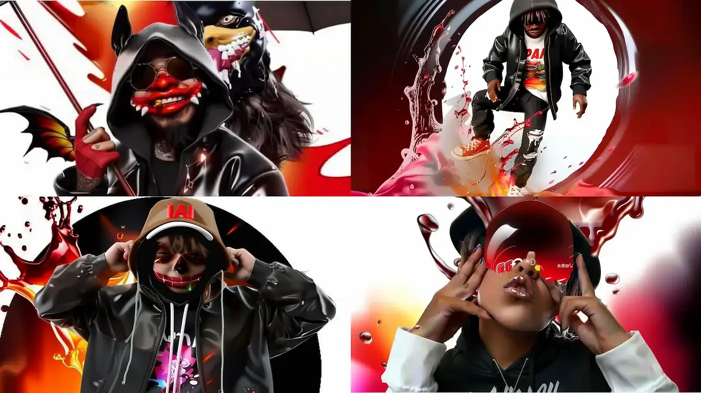 Dynamic and Bold Urban Aesthetic with a Surreal Twist - Midjourney sref style