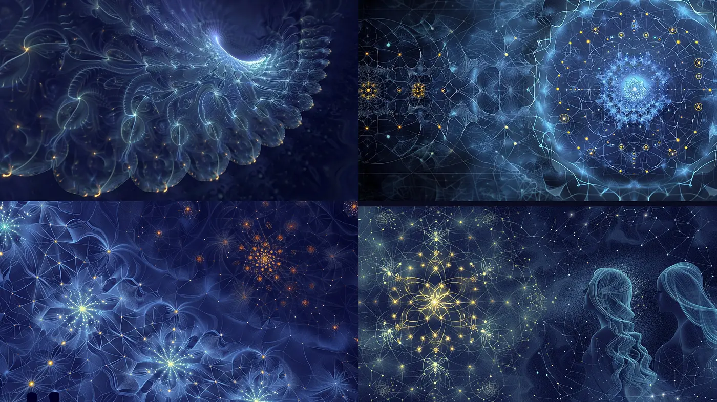 Whimsical Dreamscape Fusion Across Time and Space - Midjourney sref style