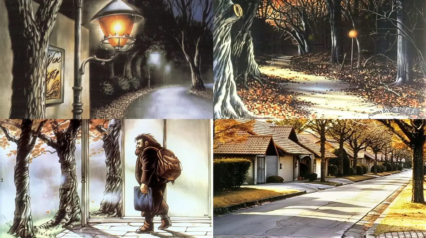 Ethereal and Luminous Scenes with Nature's Embrace - Midjourney sref style