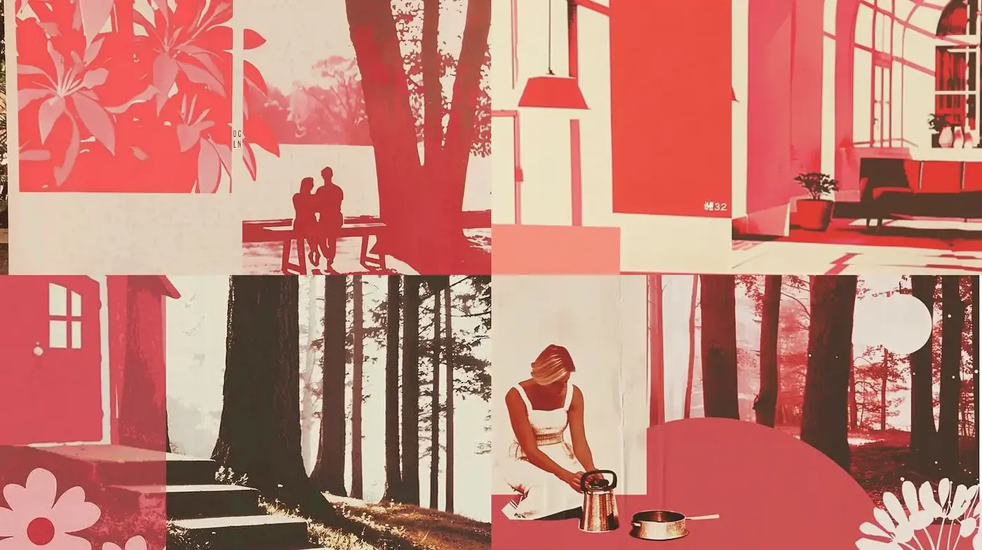 Coherent Visual Narrative with Retro Aesthetic and Modern Minimalism - Midjourney sref style