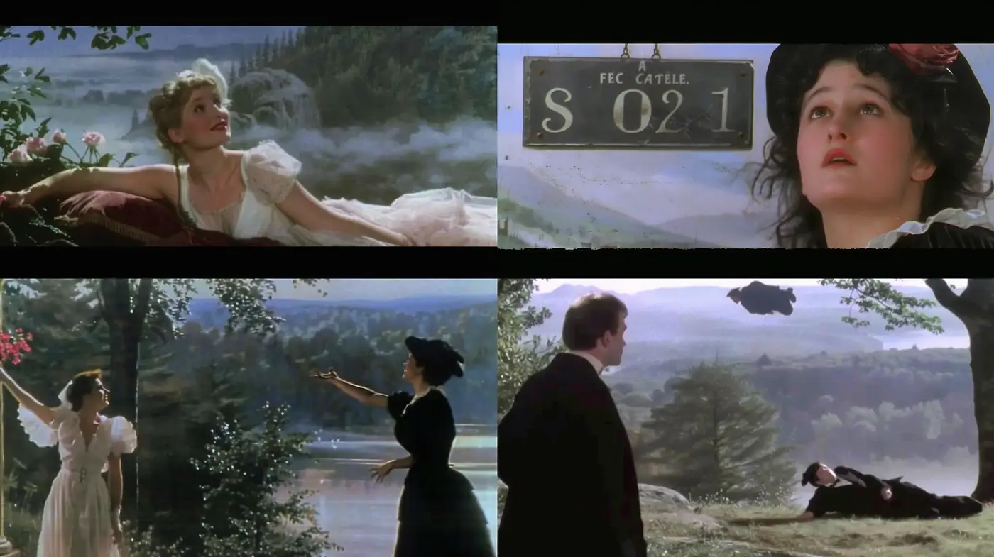 Pastoral Elegance with Romantic Cinematography Influence - Midjourney sref style