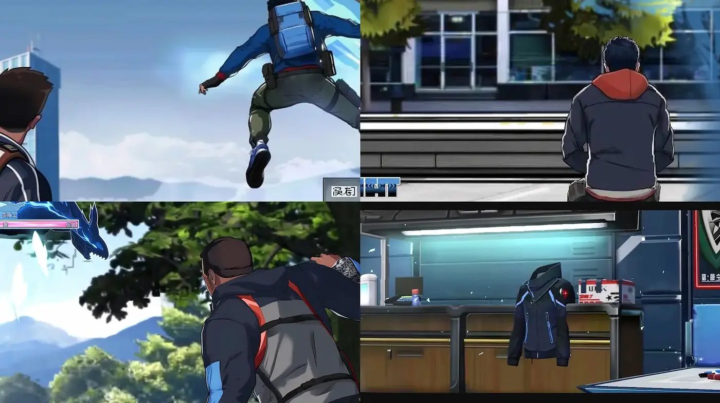 Dynamic and Futuristic Visual Narrative with Cartoon Influences - Midjourney sref style
