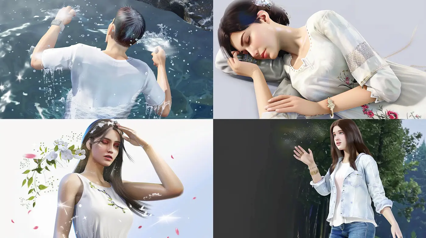 Ethereal Luminescence: A Study in Photorealistic Serenity and Light - Midjourney sref style