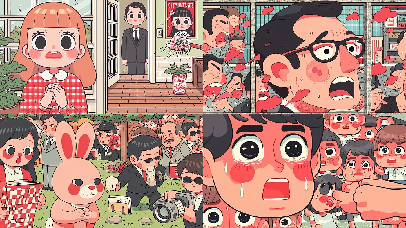 Vibrant and Expressive Cartoon Imagery with a Whimsical Feel - Midjourney sref style