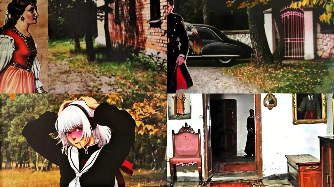 Surreal Nostalgia with a Rustic Autumn Palette - Midjourney sref style