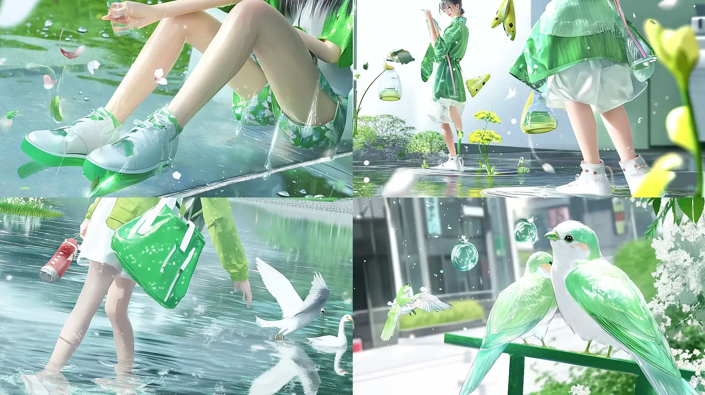 Ethereal Luminescence: A Harmony of Photorealism and Whimsicality - Midjourney sref style