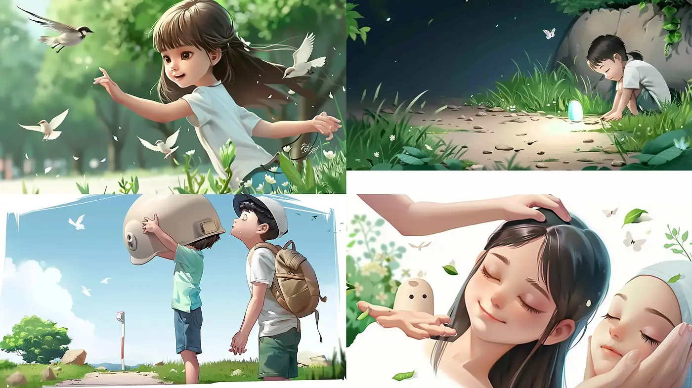 Consistent Ethereal Softness and Vibrant Naturalism in Illustrative Portraiture - Midjourney sref style