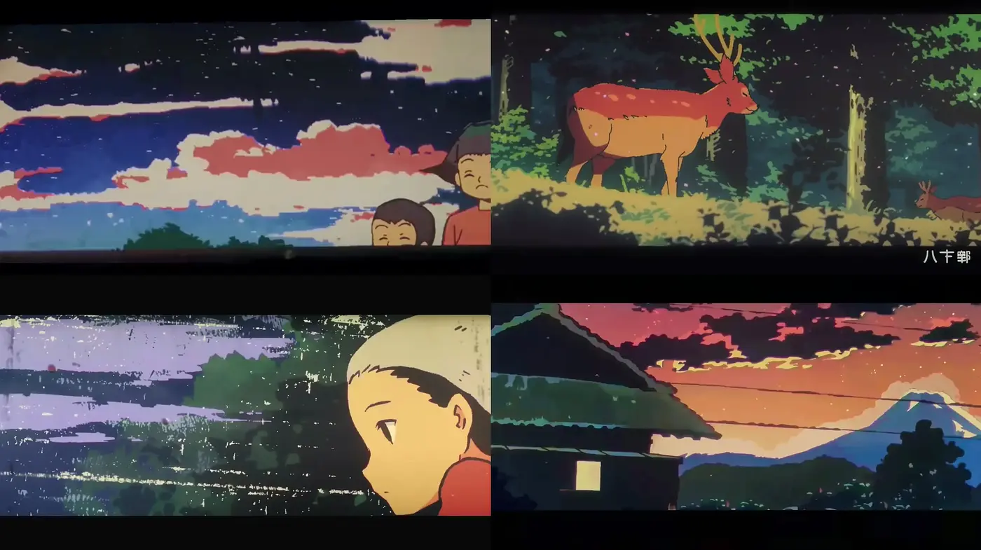 Ephemeral Twilight: A Serene Anime-Inspired Dreamscape - Midjourney sref style