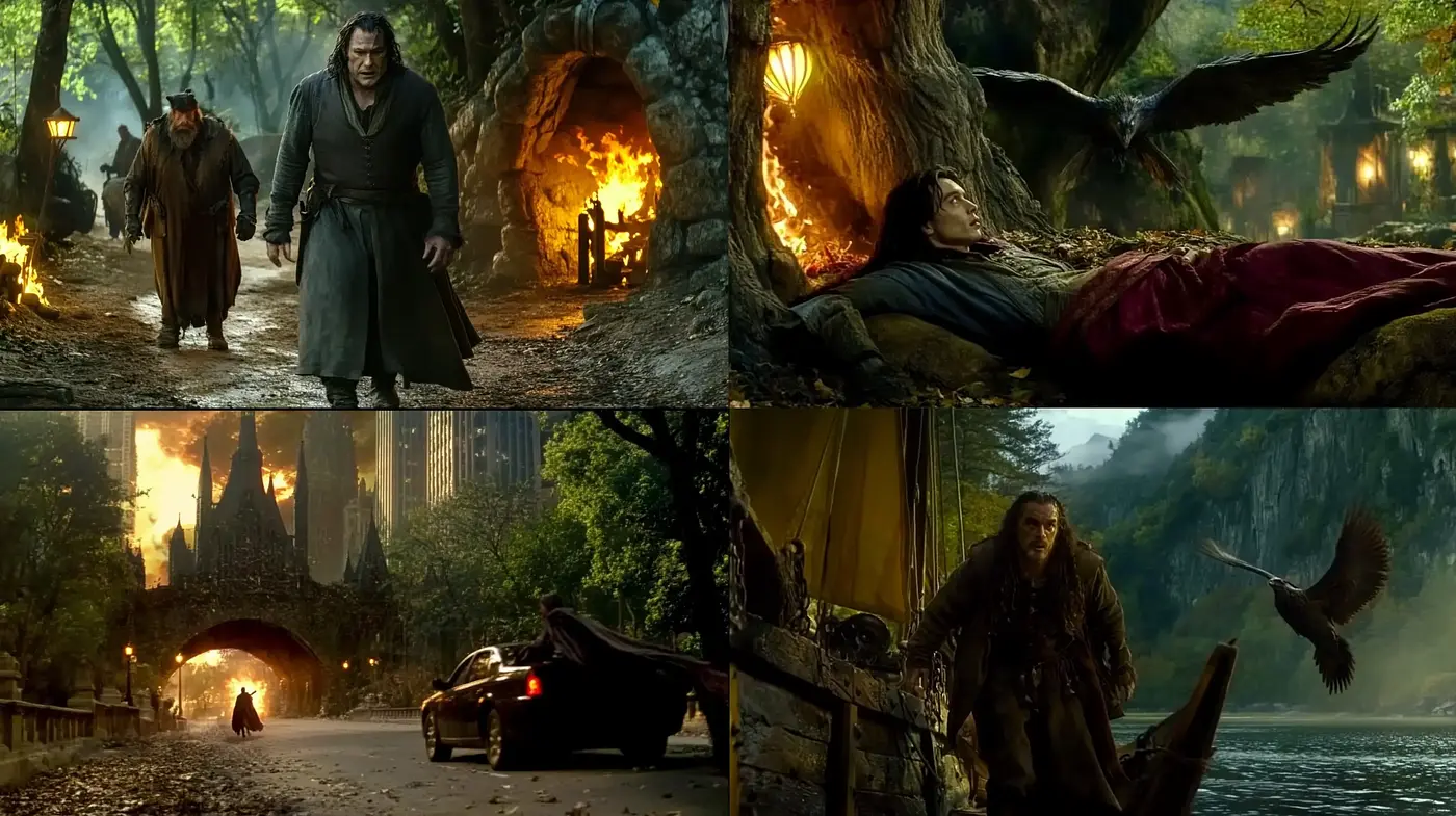 Enchanted Verdure: A Cinematic Homage to Mythical Fantasies - Midjourney sref style