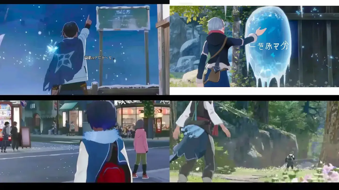 Whimsical and Enchanting Animation Inspired by Modern Anime Aesthetics - Midjourney sref style
