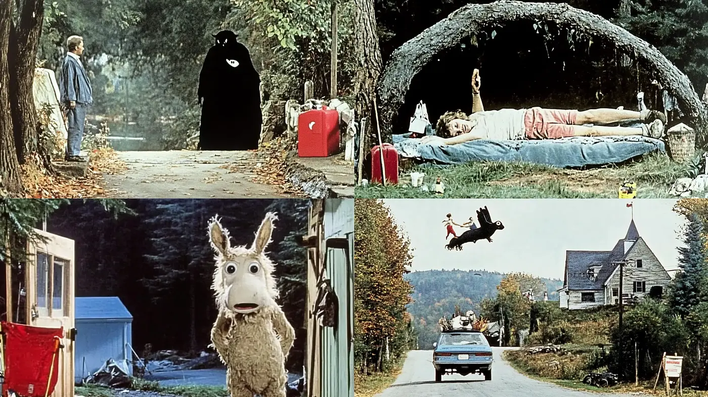 Cinematic Tableau with Surreal Overtones - Midjourney sref style