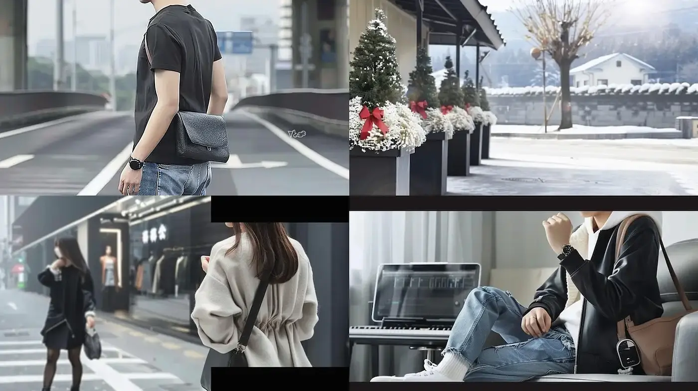 Contemporary Urban Aesthetics with a Touch of Minimalism and Serenity - Midjourney sref style