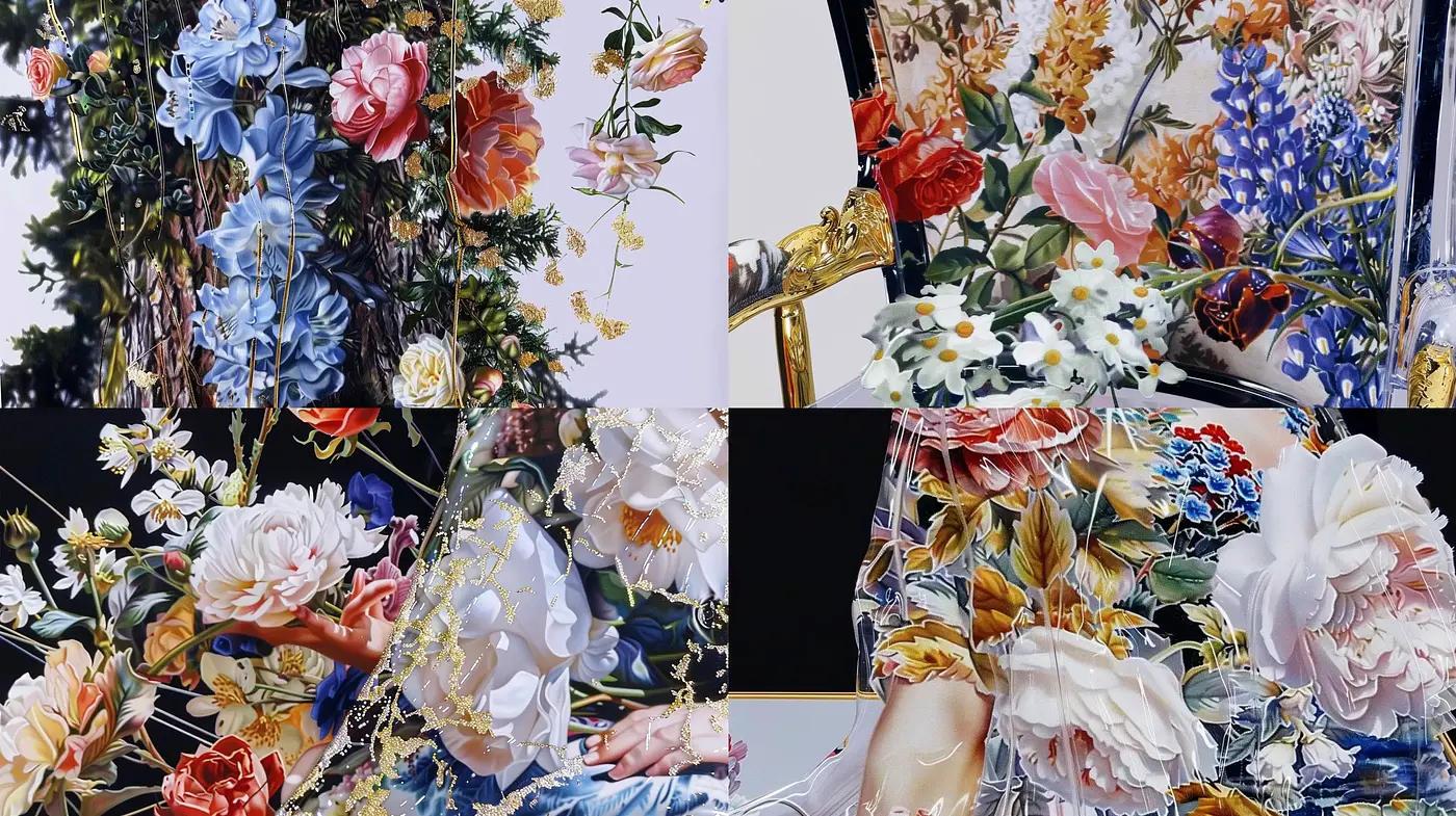 Baroque Revival in Digital Brushwork - Midjourney sref style
