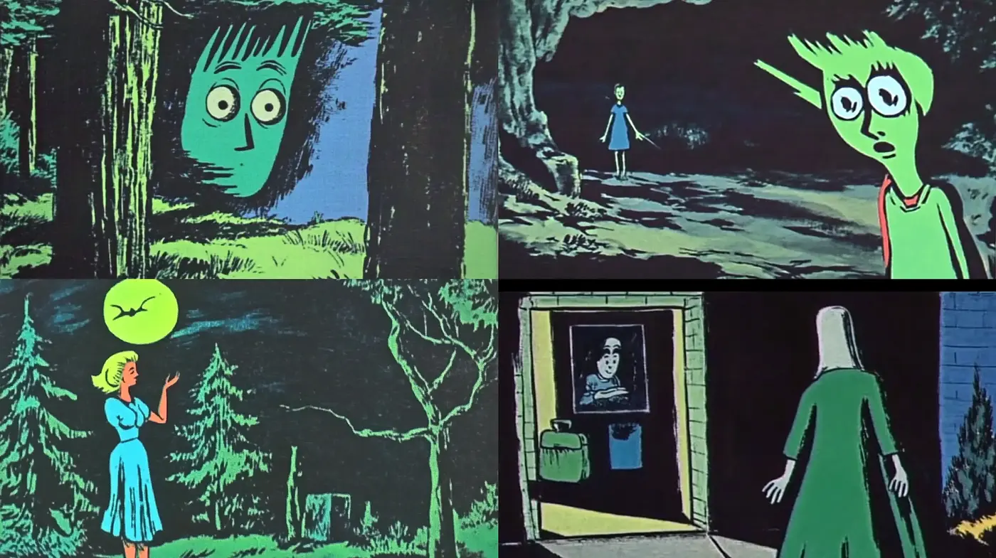 Nocturnal Enigma: The Mysterious Hues of Twilight Storytelling - Midjourney sref style
