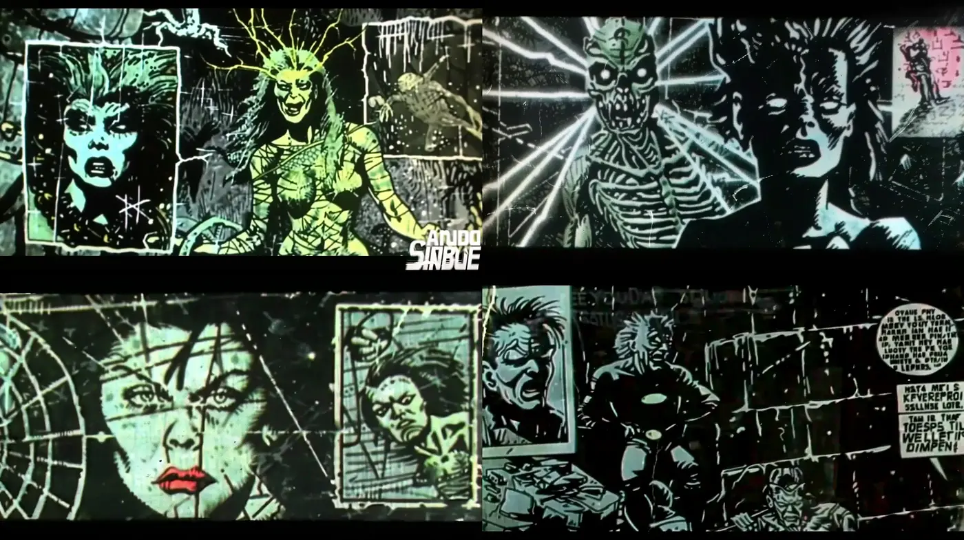 Gritty Comic Book Artistry with Expressionist Undertones - Midjourney sref style